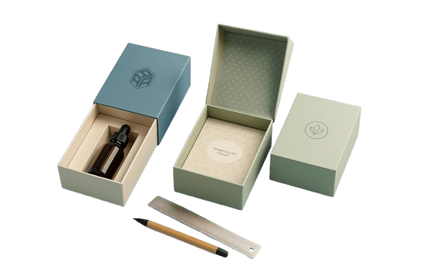 A custom packaging prototype sample produced by the prototyping and sampling service