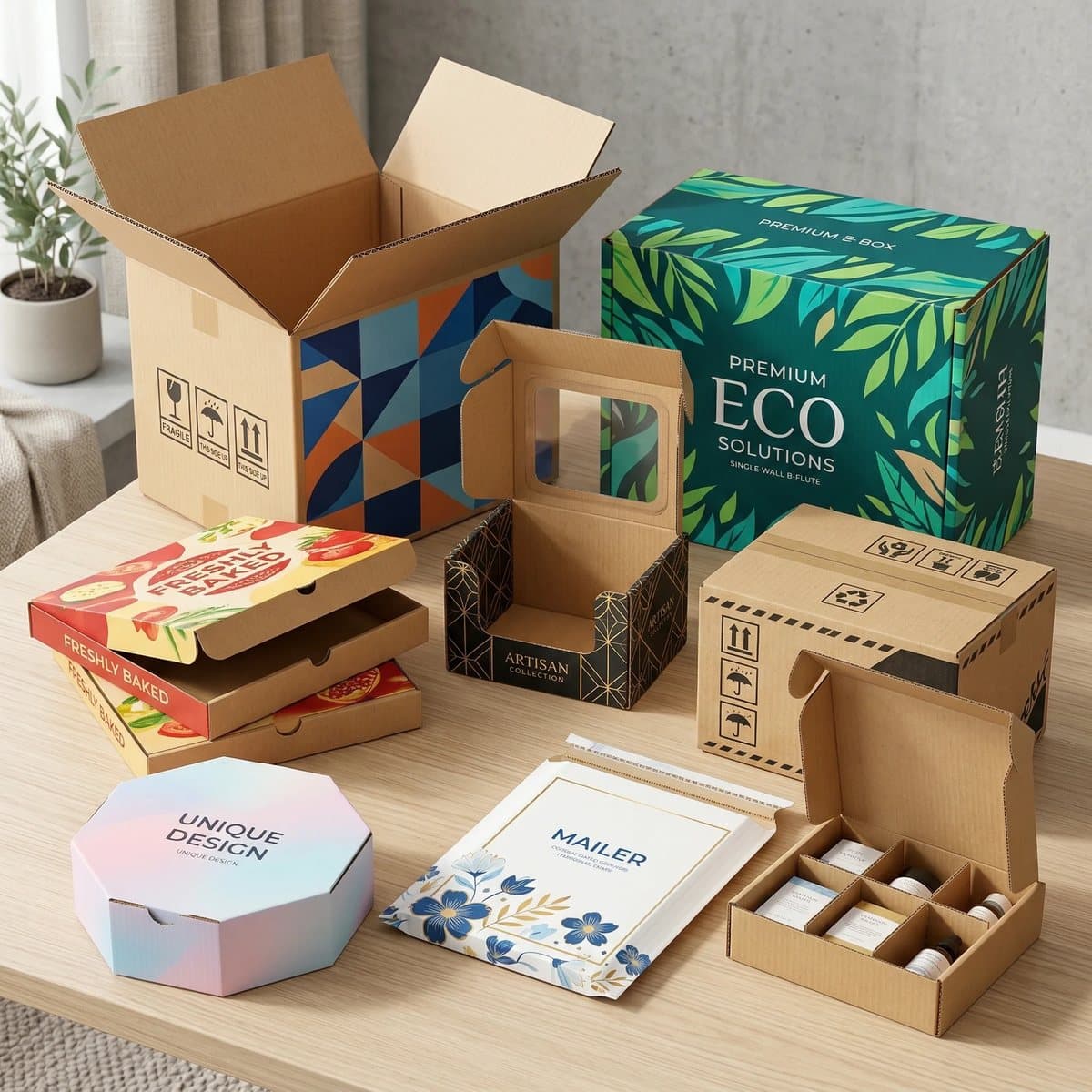 Corrugated Mailers example