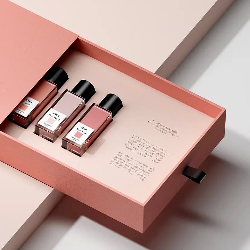 Cosmetics Packaging example
